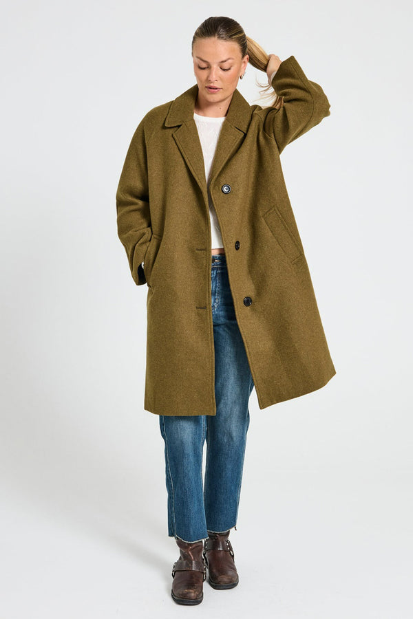 Veste longue Brun - FREEQUENT