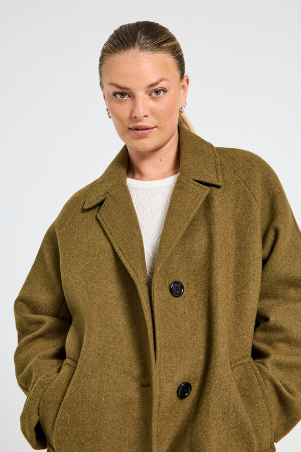 Veste longue Brun - FREEQUENT