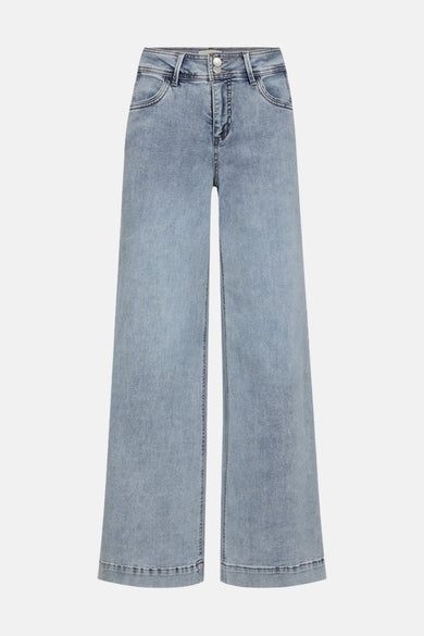 Jeans wide light blue denim - FREEQUENT