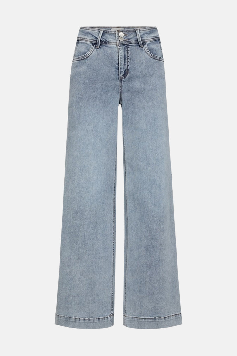 Jeans wide light blue denim - FREEQUENT