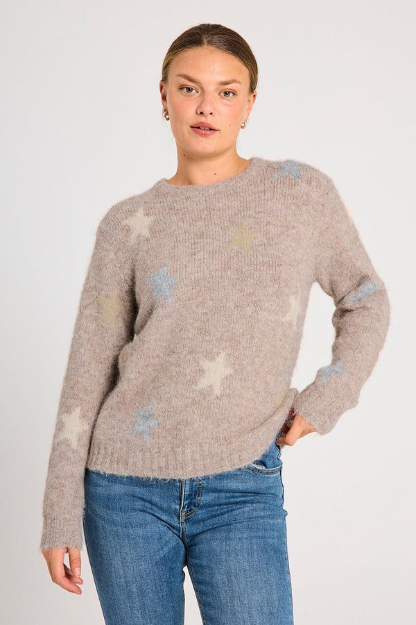 Pull col rond Beige - FREEQUENT
