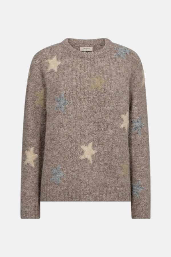 Pull col rond Beige - FREEQUENT