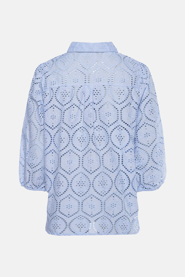 Chemisier (manches longues) Bleu - FREEQUENT