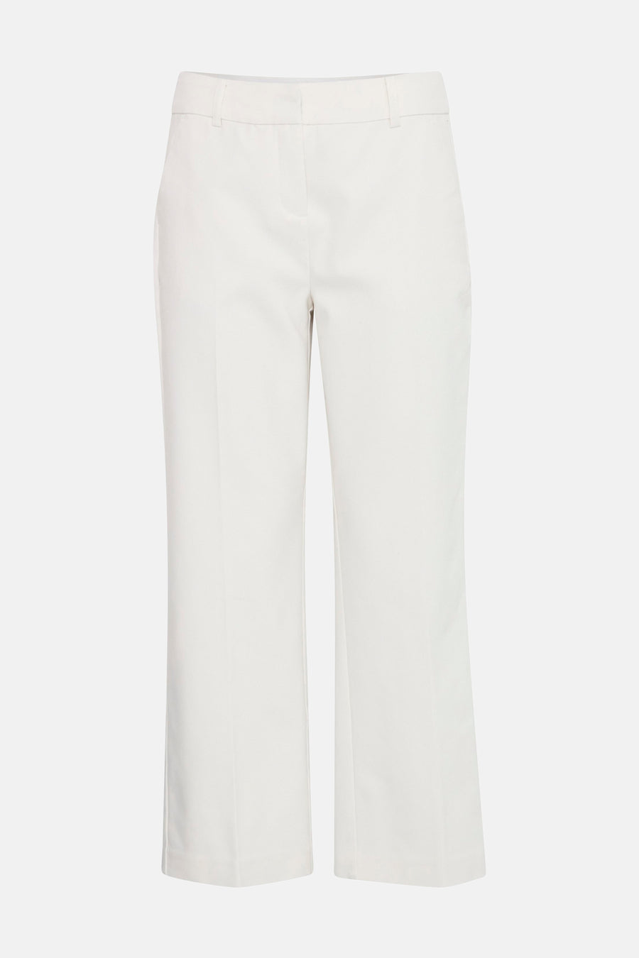 Pantalon chino blanc de Fransa, coupe décontractée et jambe large.