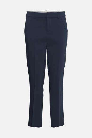 Pantalon chino bleu marine de Fransa, coupe droite et poches discrètes.