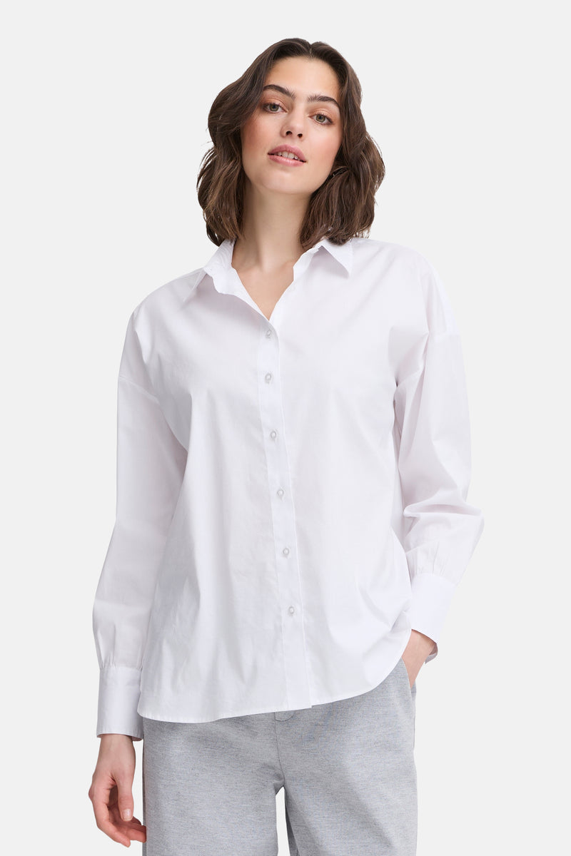 Hemd (lange mouwen) Wit - Fransa®