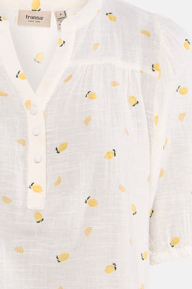 Blouse met korte mouwen - multicolor
