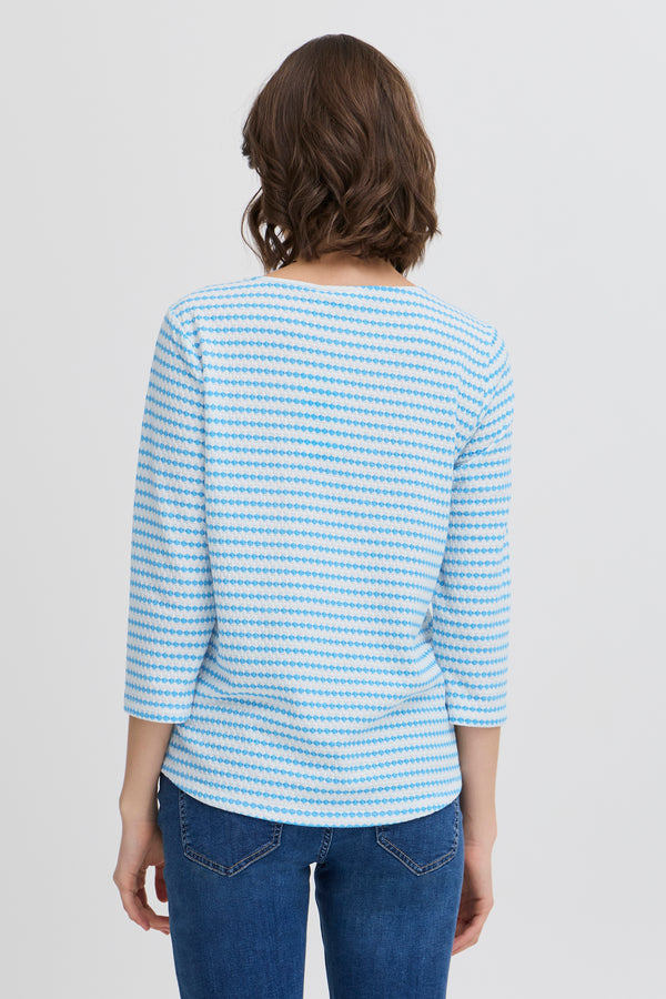T-shirt (manches courtes) Bleu - Fransa®