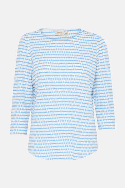 T-shirt (korte mouwen) Blauw - Fransa®