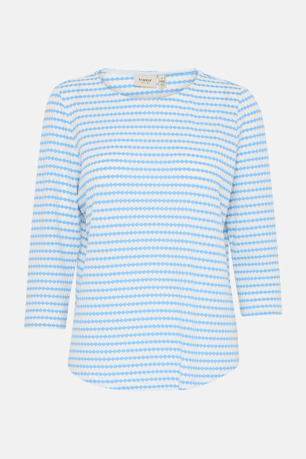 T-shirt (manches courtes) Bleu - Fransa®