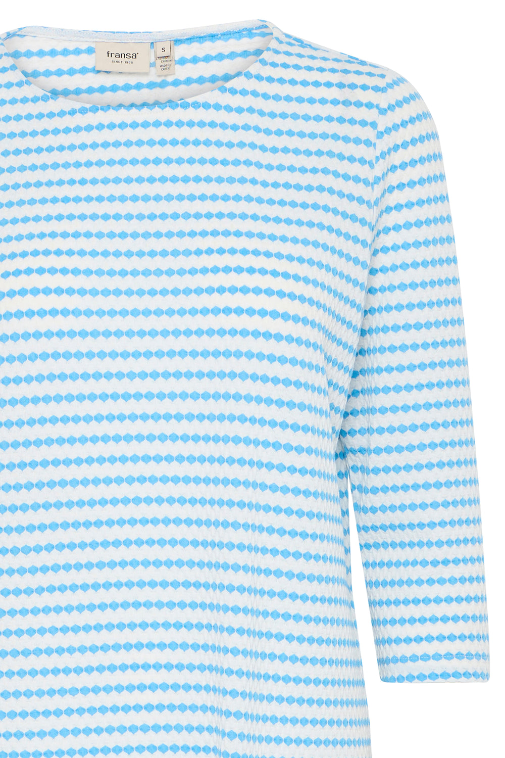 T-shirt (korte mouwen) Blauw - Fransa®