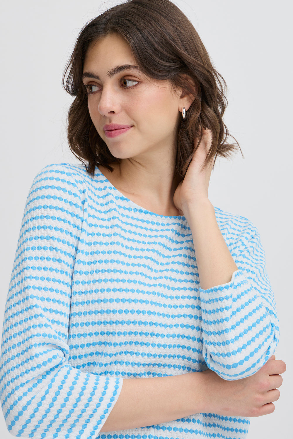 T-shirt (korte mouwen) Blauw - Fransa®