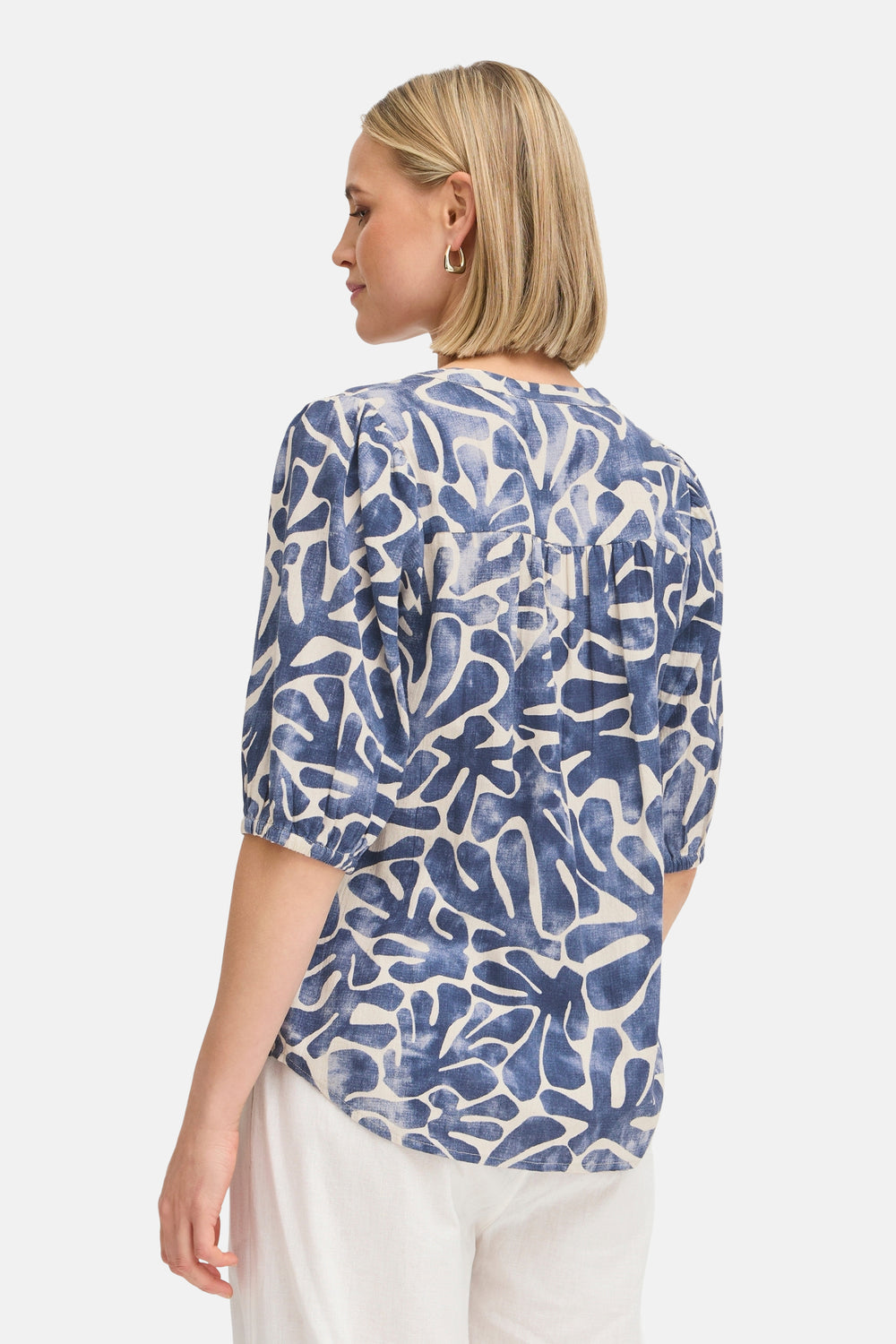 Blouse (korte mouwen) Multicolor - Fransa®