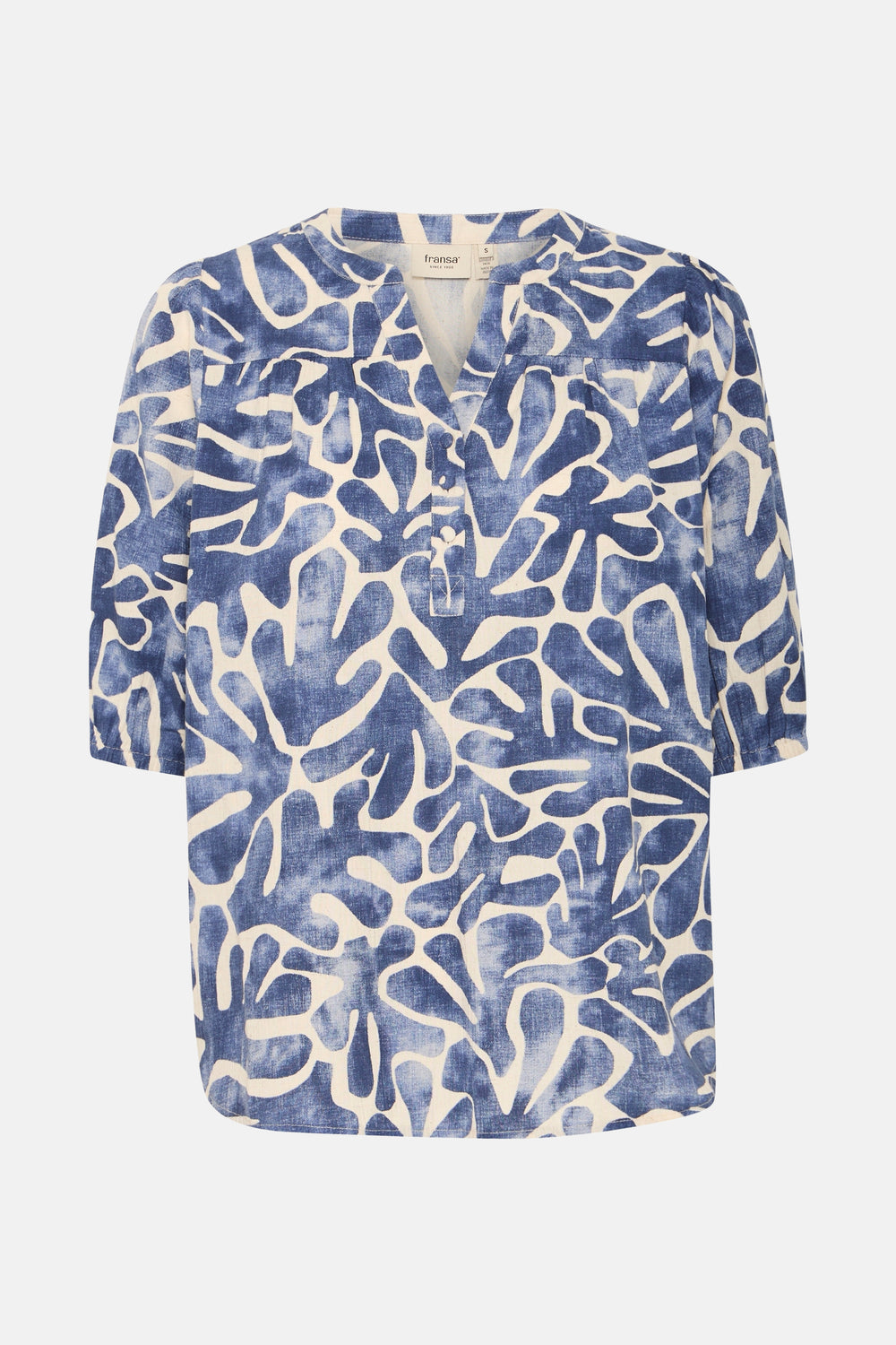 Blouse (korte mouwen) Multicolor - Fransa®