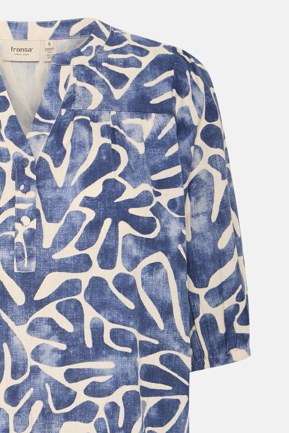 Blouse (korte mouwen) Multicolor - Fransa®
