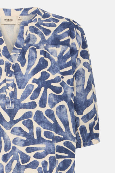 Blouse (korte mouwen) Multicolor - Fransa®
