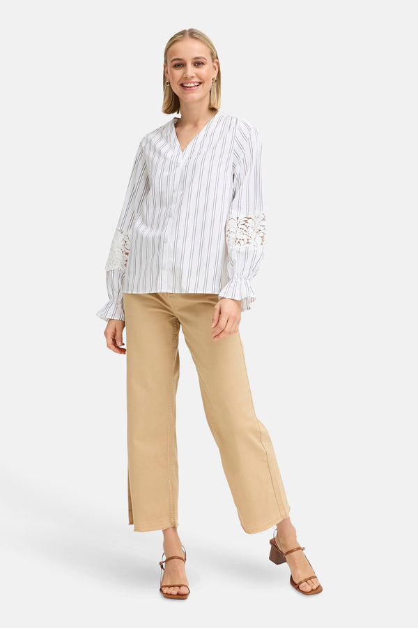 Hemd (lange mouwen) Wit - Fransa®
