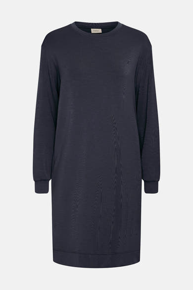 Sweat-shirt bleu de Fransa, avec manches longues et coupe droite sur un fond clair.
