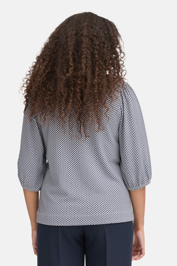 Top uni manches courtes Bleu - Fransa®
