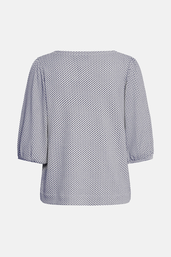 Top uni manches courtes Bleu - Fransa®