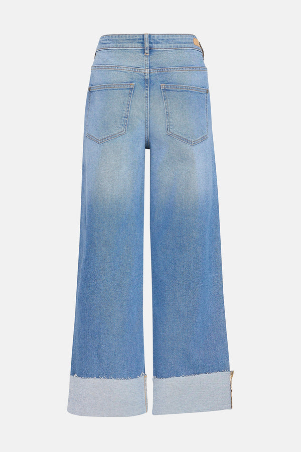 Jean large MID BLUE DENIM - Fransa®