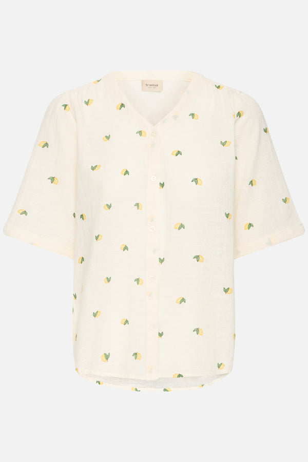 Blouse (korte mouwen) Multicolor - Fransa®