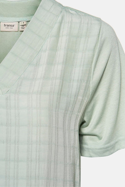 Blouse (korte mouwen) Groen - Fransa®