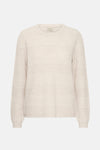 Trui met ronde hals Beige - Fransa®