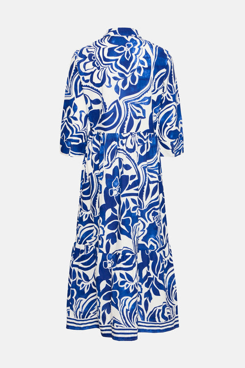 Robe à manches longues - bleu