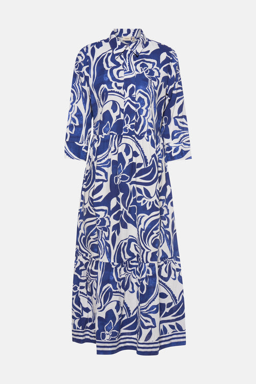 Robe à manches longues - bleu