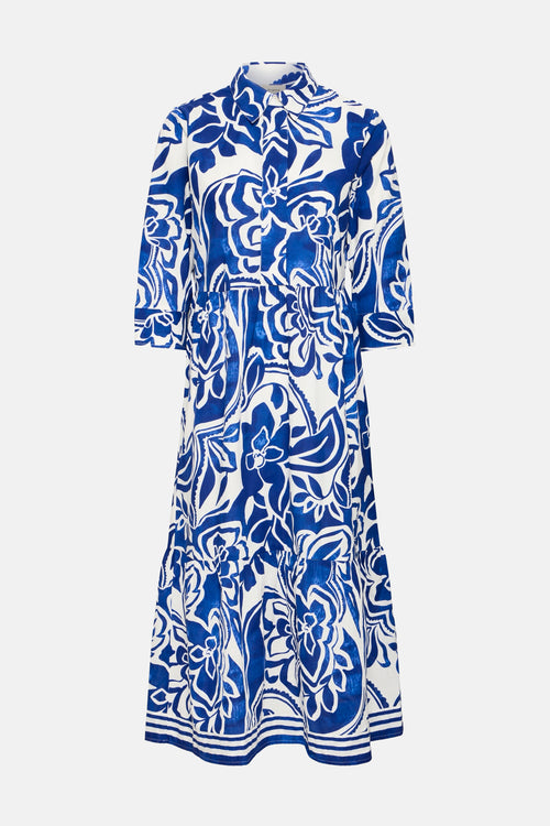 Robe à manches longues - bleu