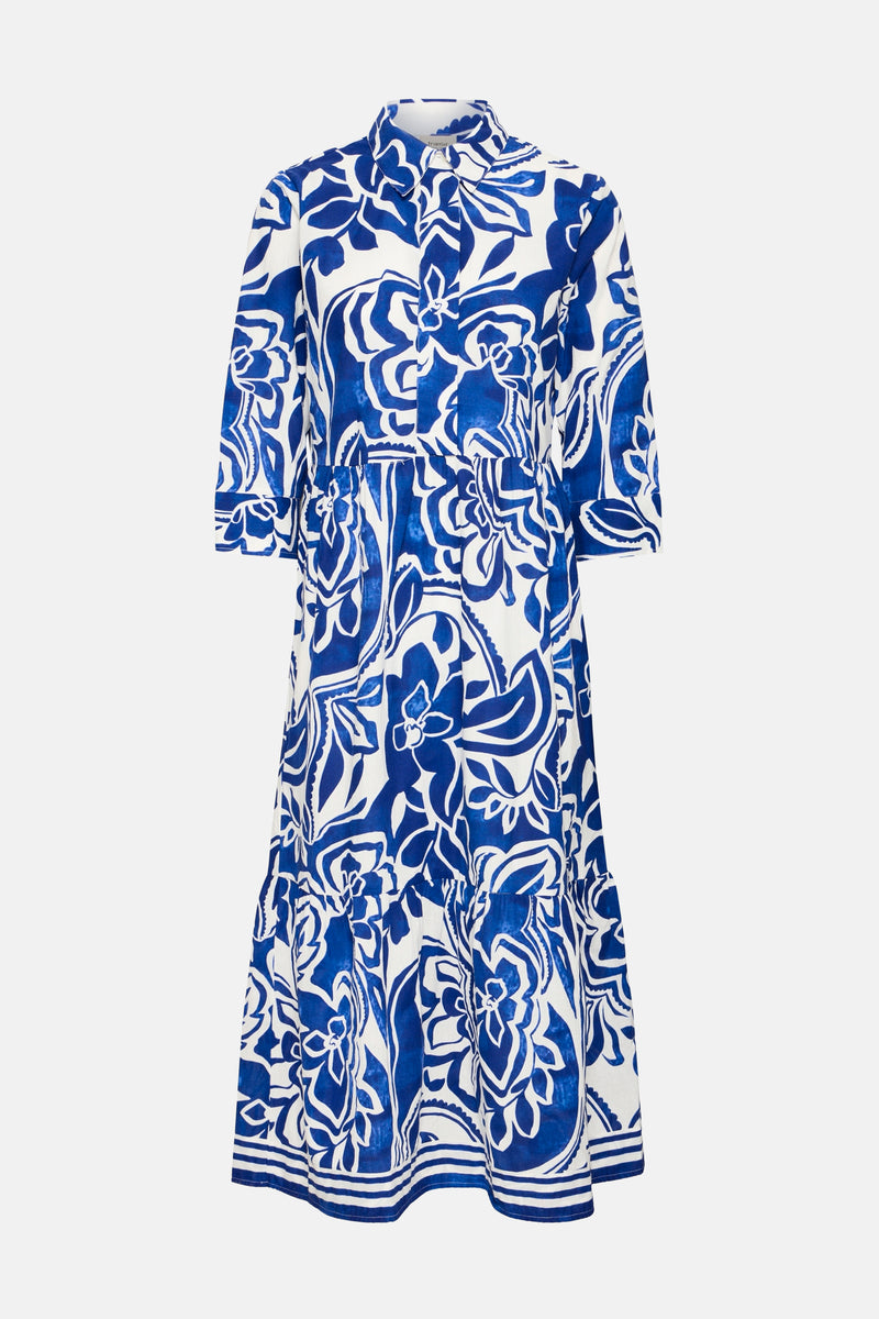 Robe à manches longues - bleu