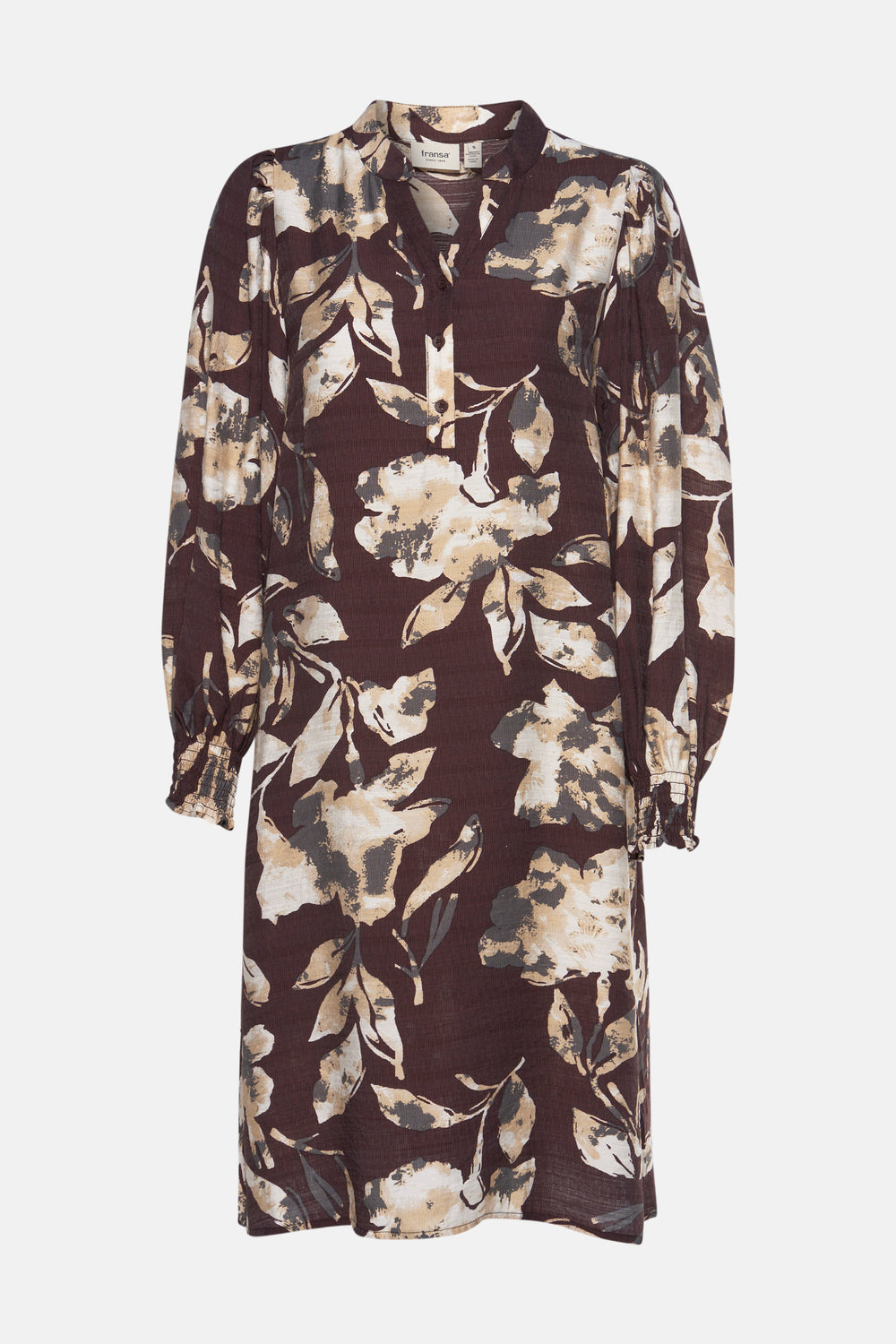 Robe à manches longues - multicolore