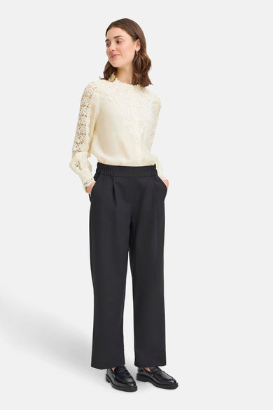 Blouse (lange mouwen) Wit - Fransa®