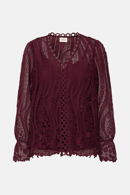 Blouse Rouge - Fransa®