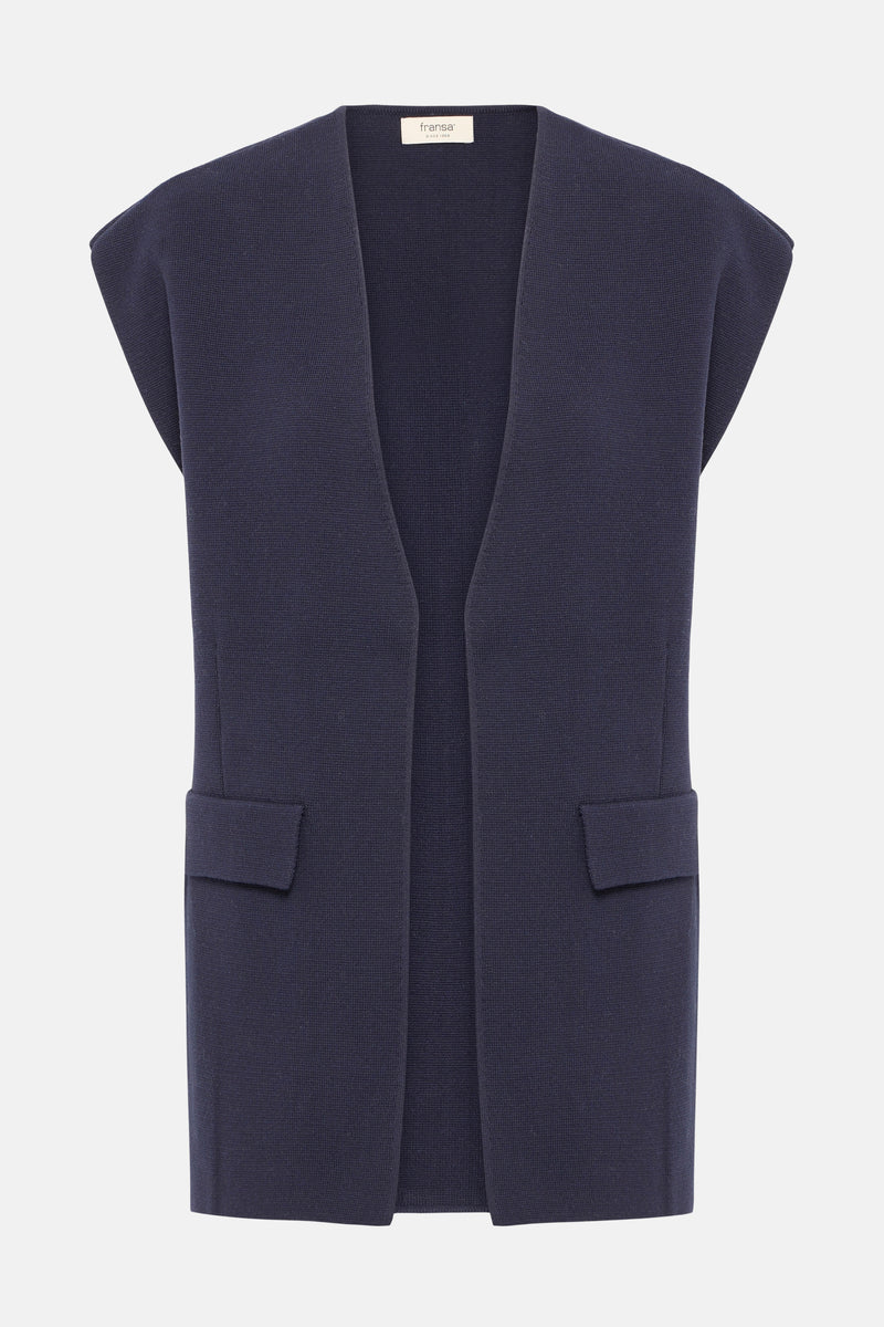 Cardigan Blauw - Fransa®