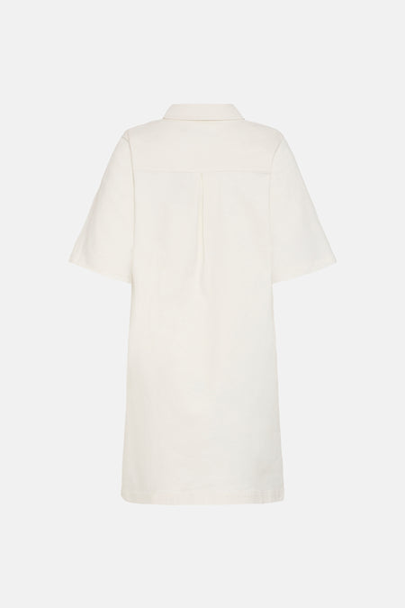 Robe à manches courtes - écru