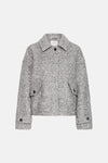 Dames tops jas formal gris - Fransa®