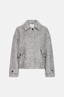 Dames tops jas formal gris - Fransa®