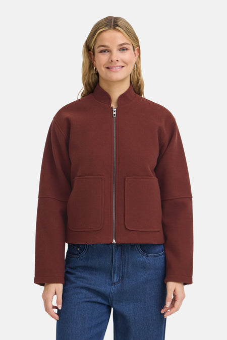 Korte jas bruin - Fransa®