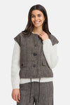 Gilet brun - Fransa®