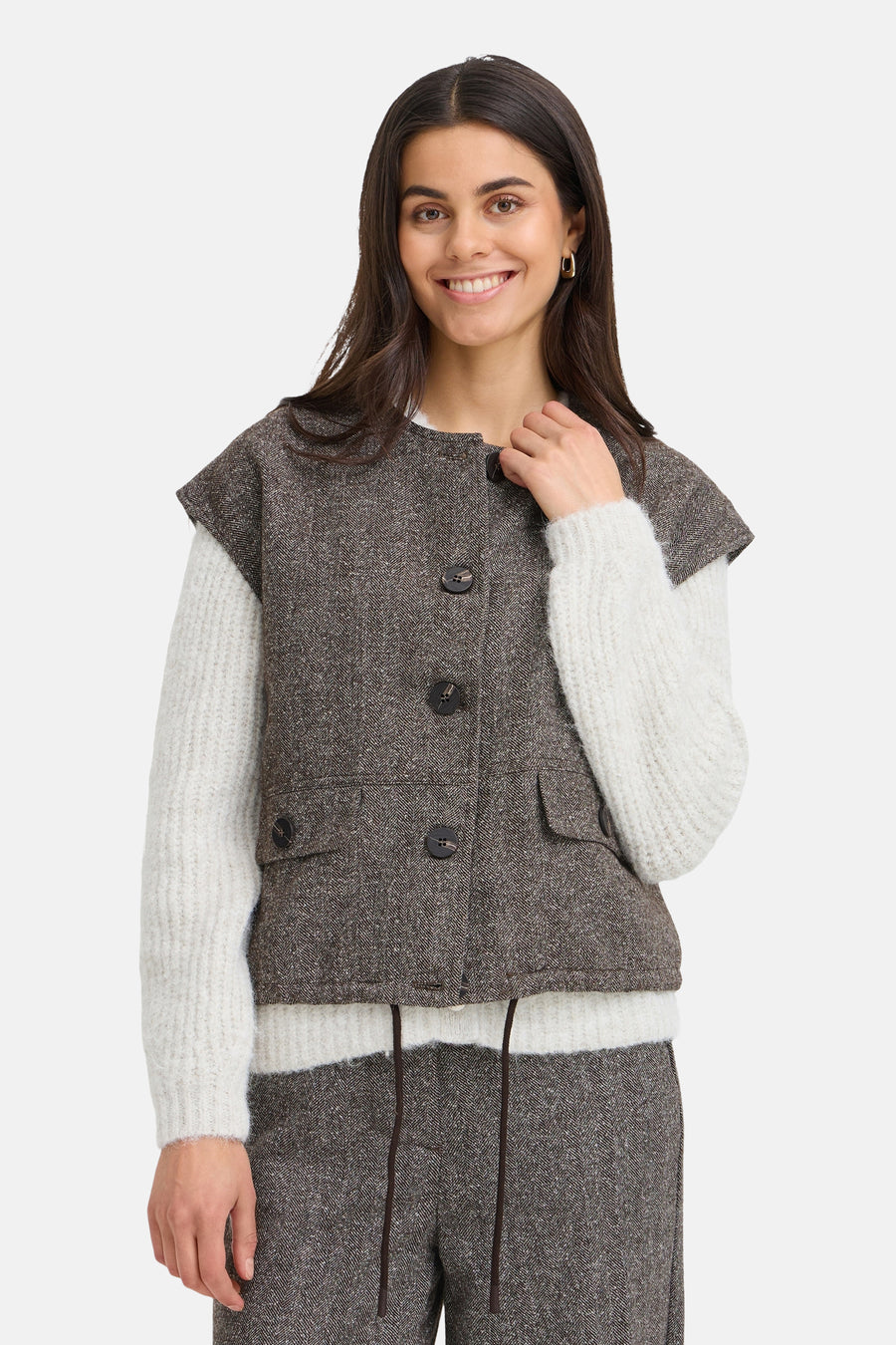 Gilet brun - Fransa®