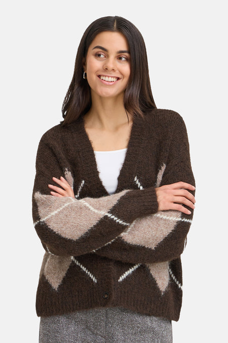 Gilet - bruin