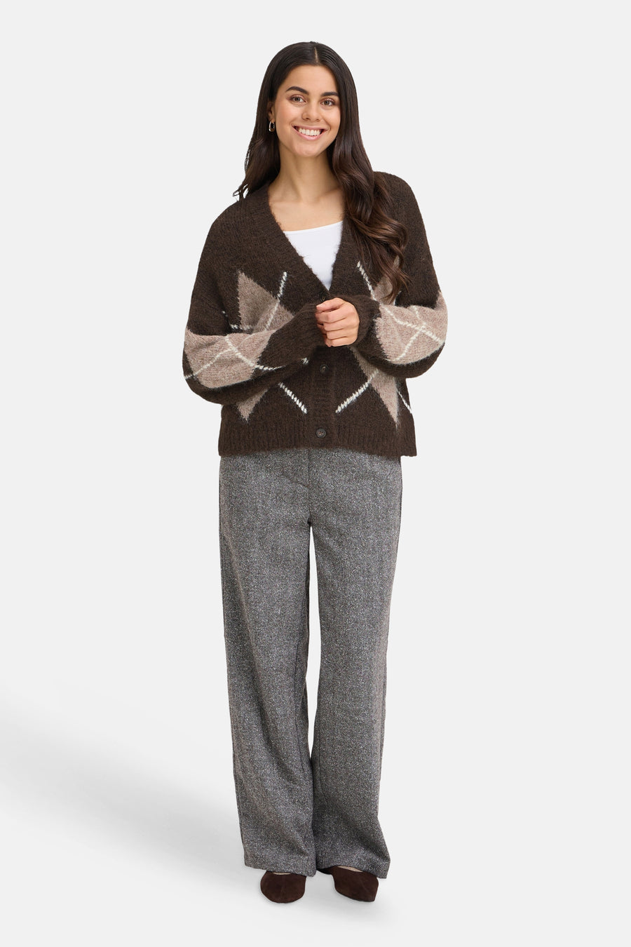Gilet - bruin