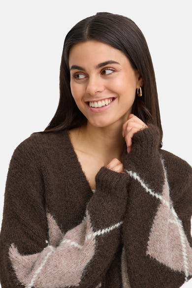 Gilet - bruin