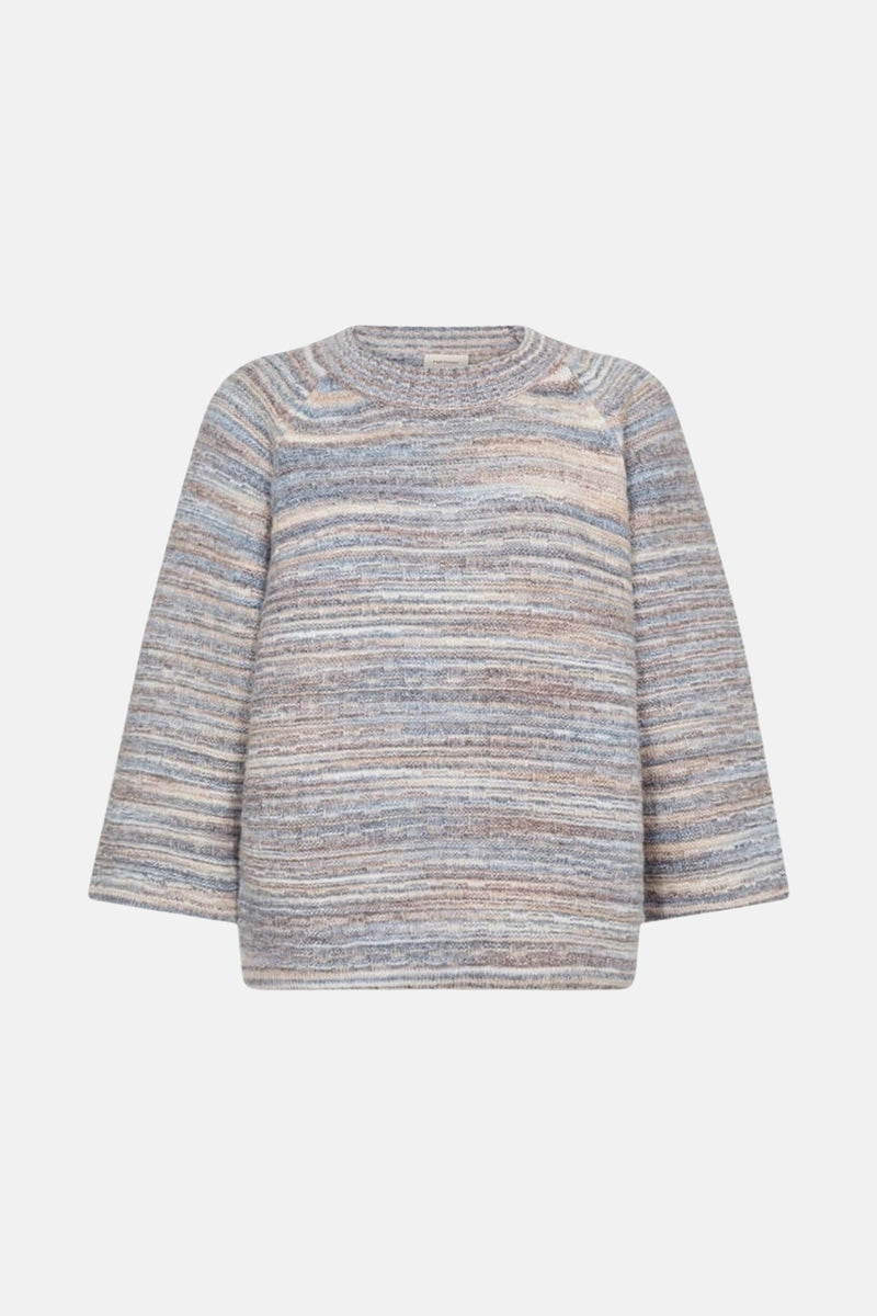 Pull à col rond - multicolore