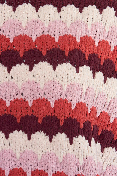 Pull met ronde hals - multicolor