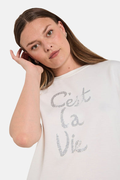 T-shirt met korte mouwen - wit