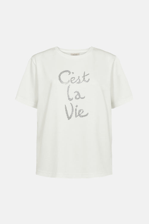 T-shirt met korte mouwen - wit