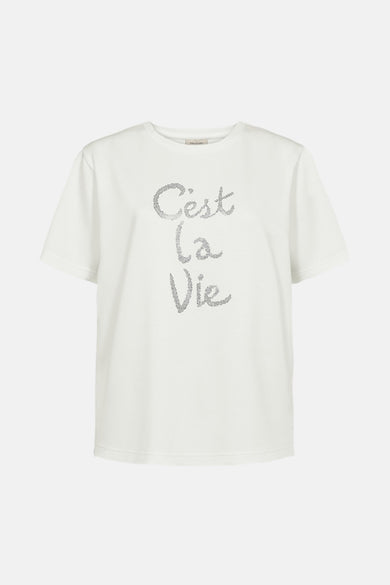 T-shirt met korte mouwen - wit